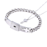 Fashion Jewelry Titanium Steel Couple Love Lock – Jewelry Gift Ideas — 2