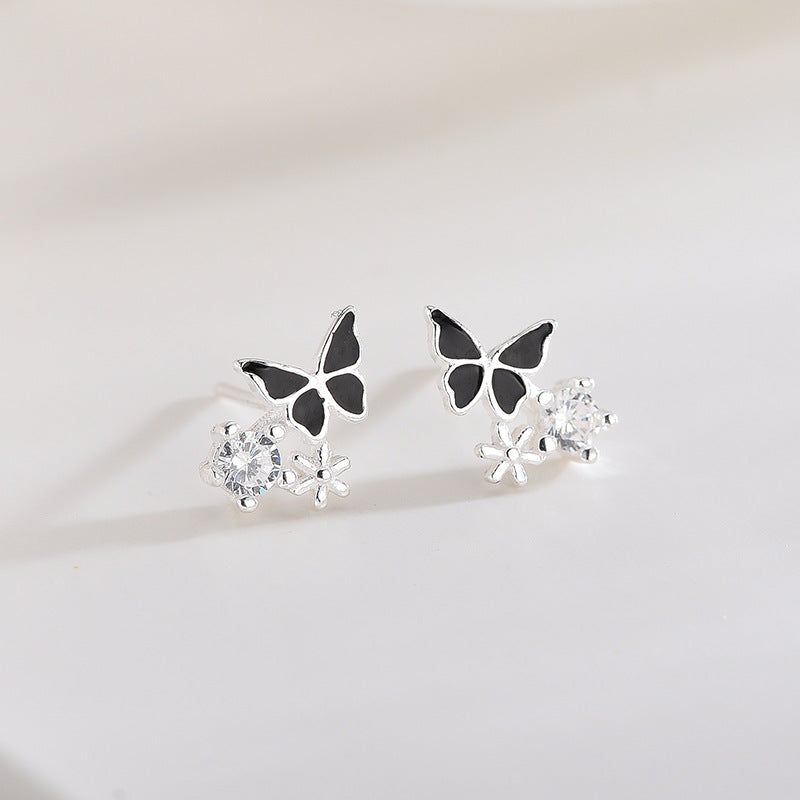Black butterfly earrings – Holiday Gift Ideas — 1