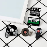 Gramophone vinyl record brooch – Jewelry Gift Ideas — 1