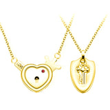 Fashion Jewelry Titanium Steel Couple Love Lock – Jewelry Gift Ideas — 5