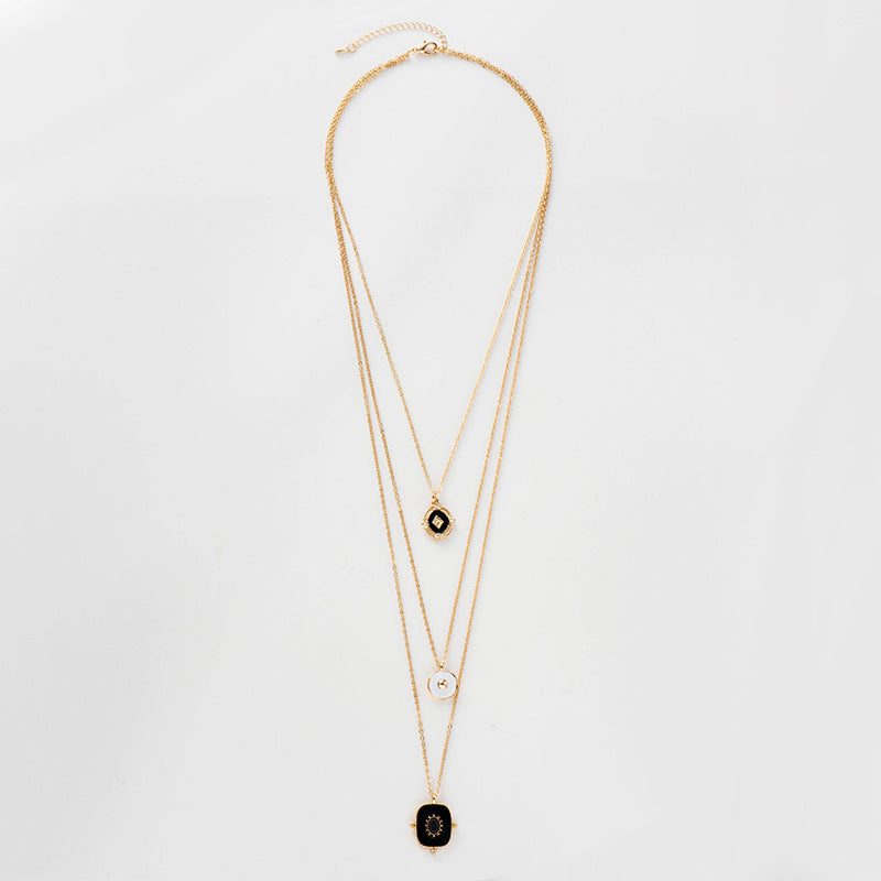 European And American Alloy Multi Layer Necklace – Jewelry Gift Ideas — 1