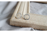 Plain Tremella Pin Round Earrings – Thoughtful Gifts — 4