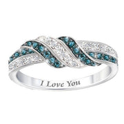Letter I Love You Alloy Ladies Wedding Engagement – Gifts for Couples — 3