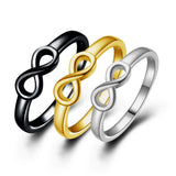 Jewelry Ring 8-character Korean Ring Golden – Jewelry Gift Ideas — 1