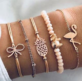 Bead Chain Bracelet Set Anklet – Jewelry Gift Ideas — 5