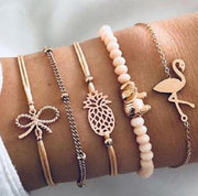 Bead Chain Bracelet Set Anklet – Jewelry Gift Ideas — 5
