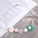 Resin necklace sweater chain – Jewelry Gift Ideas — 5