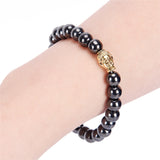 Black bile magnet bracelet bracelet – Jewelry Gift Ideas — 6