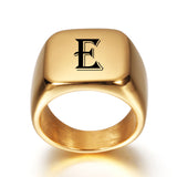 Stainless Steel Signet Blank Plain Ring Band High – Unique Gift Ideas — 4
