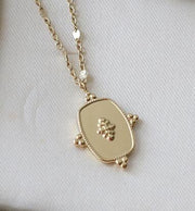 Titanium Steel Shell Embossed Necklace – Jewelry Gift Ideas — 5