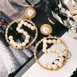 Weave 1 pair 5 part drop earrings – Gift Ideas — 5