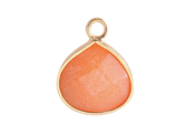 Dyed Jade Water Drop Pendant Necklace – Jewelry Gift Ideas — 16
