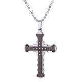 Men's Crystal Cross Pendant – Jewelry Gift Ideas — 13