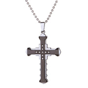 Men's Crystal Cross Pendant – Jewelry Gift Ideas — 13
