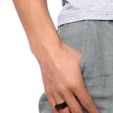 Stainless Steel Men's Ring Can Be Engraved – Gifts for Him — 4