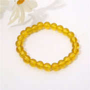 Solid Color Transparent Glass Bracelet – Jewelry Gift Ideas — 2
