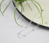 S925 sterling silver double chain anklet chain – Unique Gift Ideas — 4
