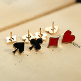 Korean Version Playing Card Brooch Spades Square – Jewelry Gift Ideas — 4