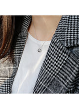 Geometric ring short clavicle necklace – Jewelry Gift Ideas — 6