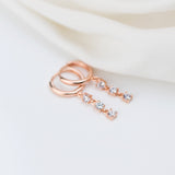 Short drop earrings with one word earrings – Unique Gift Ideas — 4