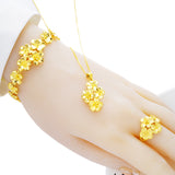 Vietnam Placer Gold Lady's Flower Accessories – Jewelry Gift Ideas — 12