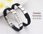 12 constellation silicone stainless steel – Jewelry Gift Ideas — 6