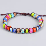 Hand-Woven Bracelet Colorful Emperor Stone – Jewelry Gift Ideas — 3