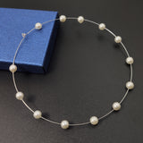 Pearl Large Hoop Earrings – Practical Gifts — 6