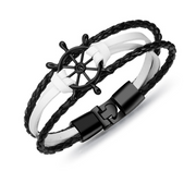 Alloy Leather Charm Bracelets – Jewelry Gift Ideas — 8