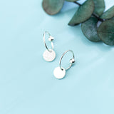 S925 silver round earrings – Stylish Gifts — 5