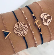Bead Chain Bracelet Set Anklet – Jewelry Gift Ideas — 16