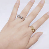 Turning Beads To Relieve Stress Beaded Ring – Birthday Gifts — 3