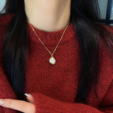 Irregular Geometric Pendant Necklace Clavicle – Jewelry Gift Ideas — 3