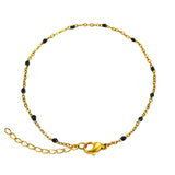 Fashion Stainless Steel Bracelets Gold Color Blue Red – Stylish Gifts — 5