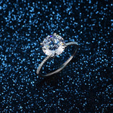 Six Prong 2.75 Carat Women's Diamond Ring Platinum – Gifts for Her — 1