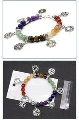Natural Crystal Chakra Bracelet – Jewelry Gift Ideas — 5