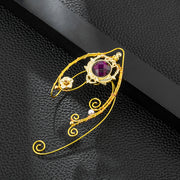 Vintage Earrings Non-pierced Petal Ear Clip – Everyday Gifts — 9
