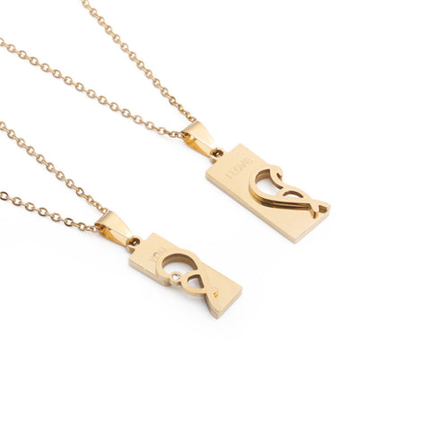 Cutting And Polishing Love Couple Pendant – Jewelry Gift Ideas — 2