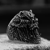 Stainless Steel Skull Ring Wholesale Punk – Birthday Gifts — 10