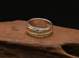 S925 Sterling Silver Fashion Simple Feather Ring – Stylish Gifts — 3