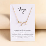 Explosive Diamond Twelve Constellation Necklace – Jewelry Gift Ideas — 16