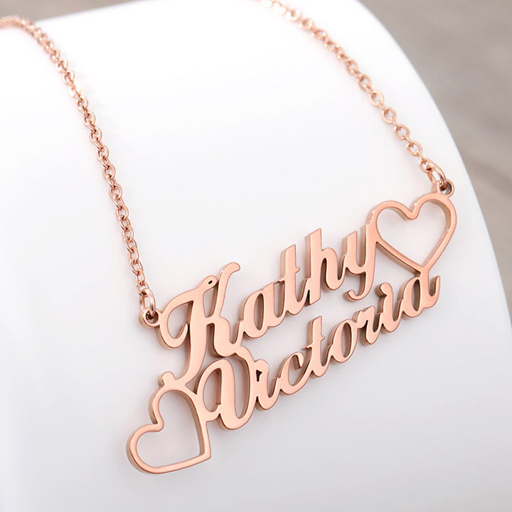 Customized Stainless Steel Name Necklace – Jewelry Gift Ideas — 1