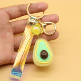 Avocado key pendant with lamp acrylic luminous – Jewelry Gift Ideas — 6
