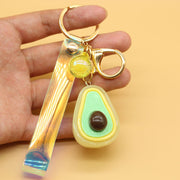 Avocado key pendant with lamp acrylic luminous – Jewelry Gift Ideas — 6