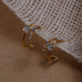 Ladies vintage opal earrings – Holiday Gift Ideas — 7