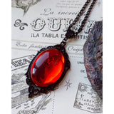 Vintage Gothic Quartz Crystal Necklace – Jewelry Gift Ideas — 5
