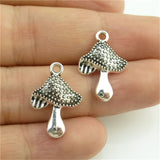 Mushroom Pendant Antique Silver Jewelry – Jewelry Gift Ideas — 2