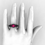 Style Skull Ring Ruby Ring Style Accessories – Stylish Gifts — 5