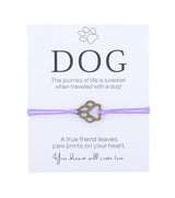 Friendship Bracelet Gift for Him Paw Print – Jewelry Gift Ideas — 17
