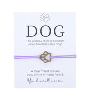 Friendship Bracelet Gift for Him Paw Print – Jewelry Gift Ideas — 17